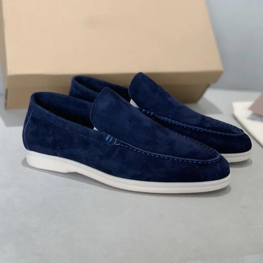 Elarova | Wildleder-Loafers für stilvolle Eleganz