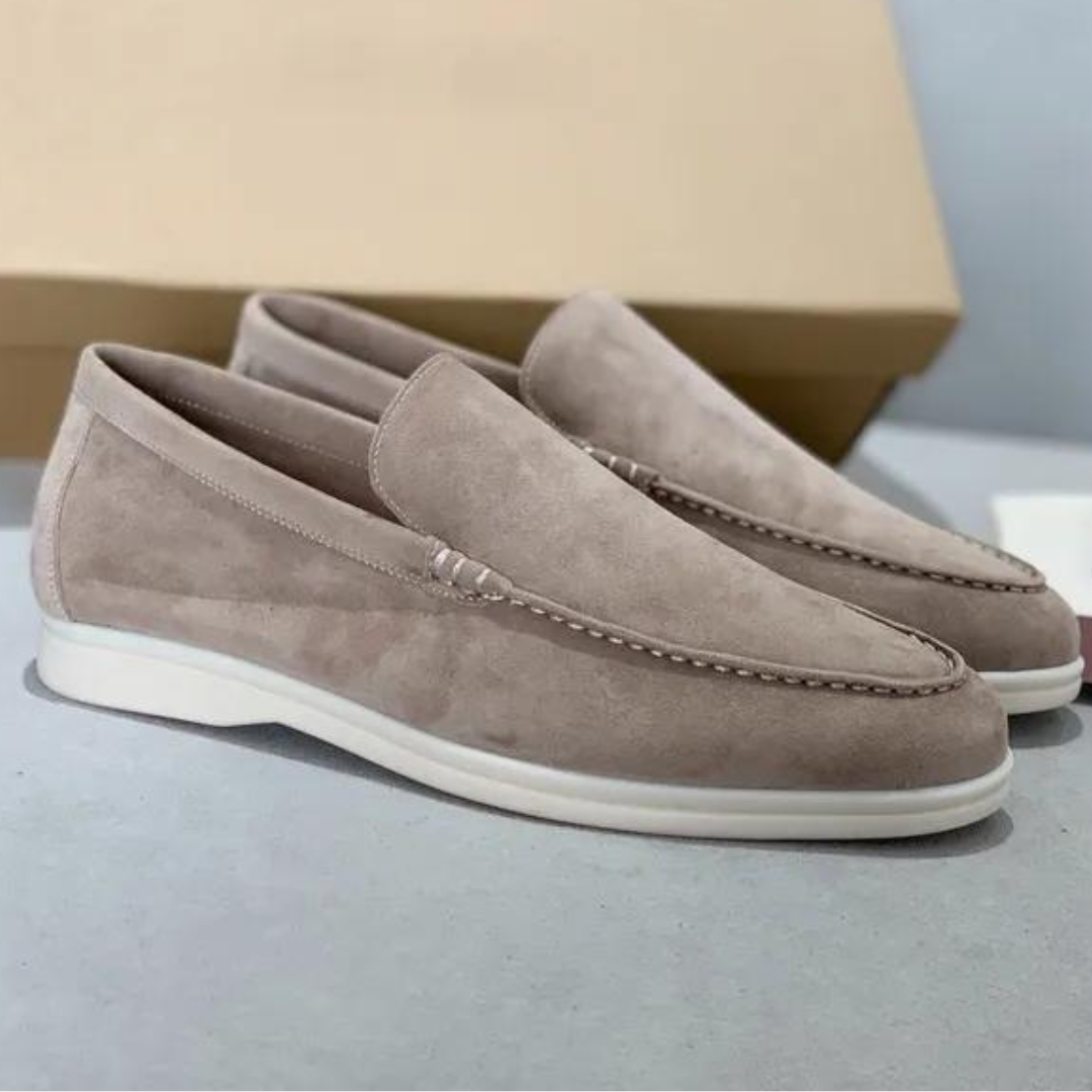 Elarova | Wildleder-Loafers für stilvolle Eleganz