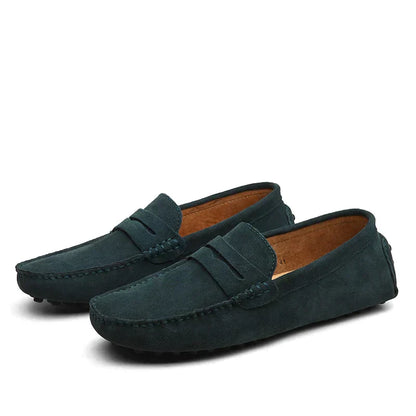 Elarova | Wildleder Slipper Italienischer Stil