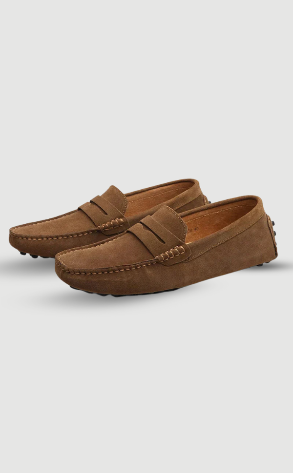 Elarova | Wildleder Slipper Italienischer Stil