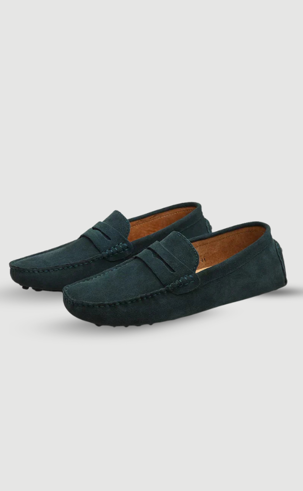 Elarova | Wildleder Slipper Italienischer Stil
