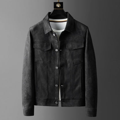 Elarova | Wildlederjacke für Herren