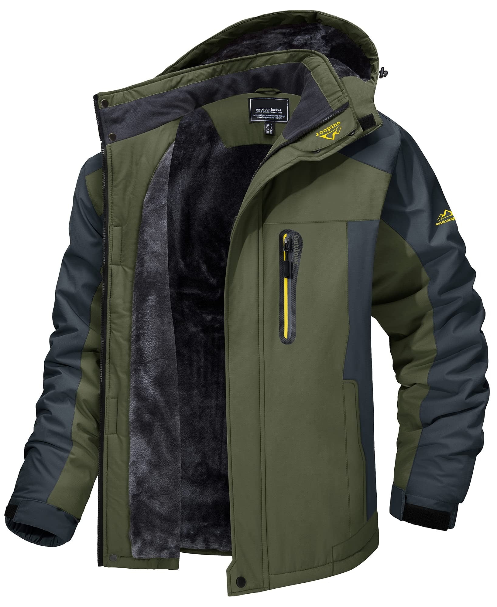Elarova | Wind- und wasserdichte Jacke für Herren