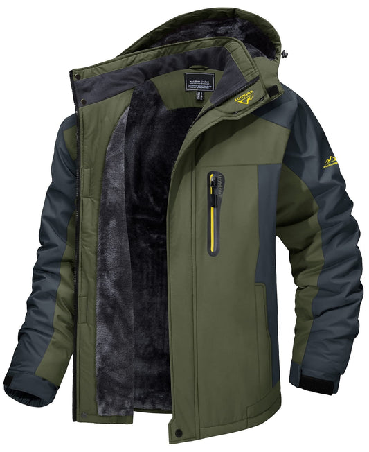 Elarova | Wind- und wasserdichte Jacke für Herren