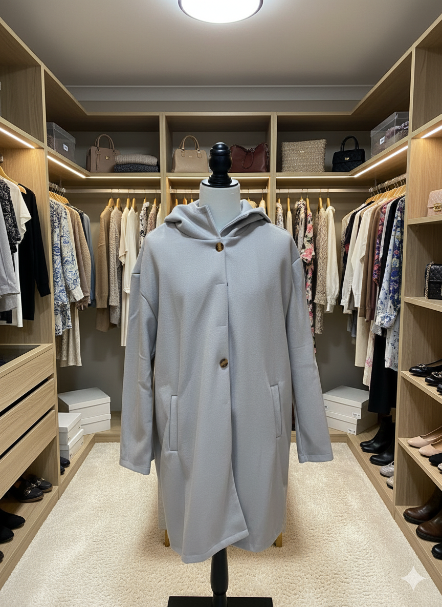 Elarova | Windbreaker Einfarbige Jacke