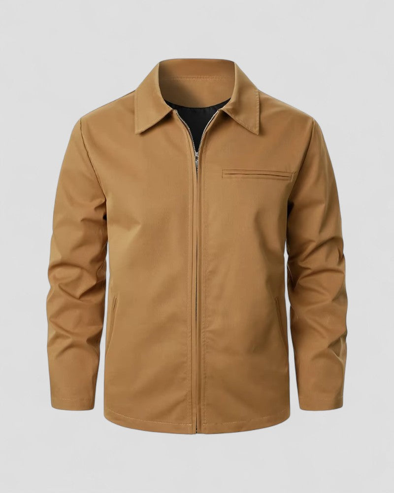 Elarova | Winddichte Streetstyle-Jacke für Herren mit Reißverschluss