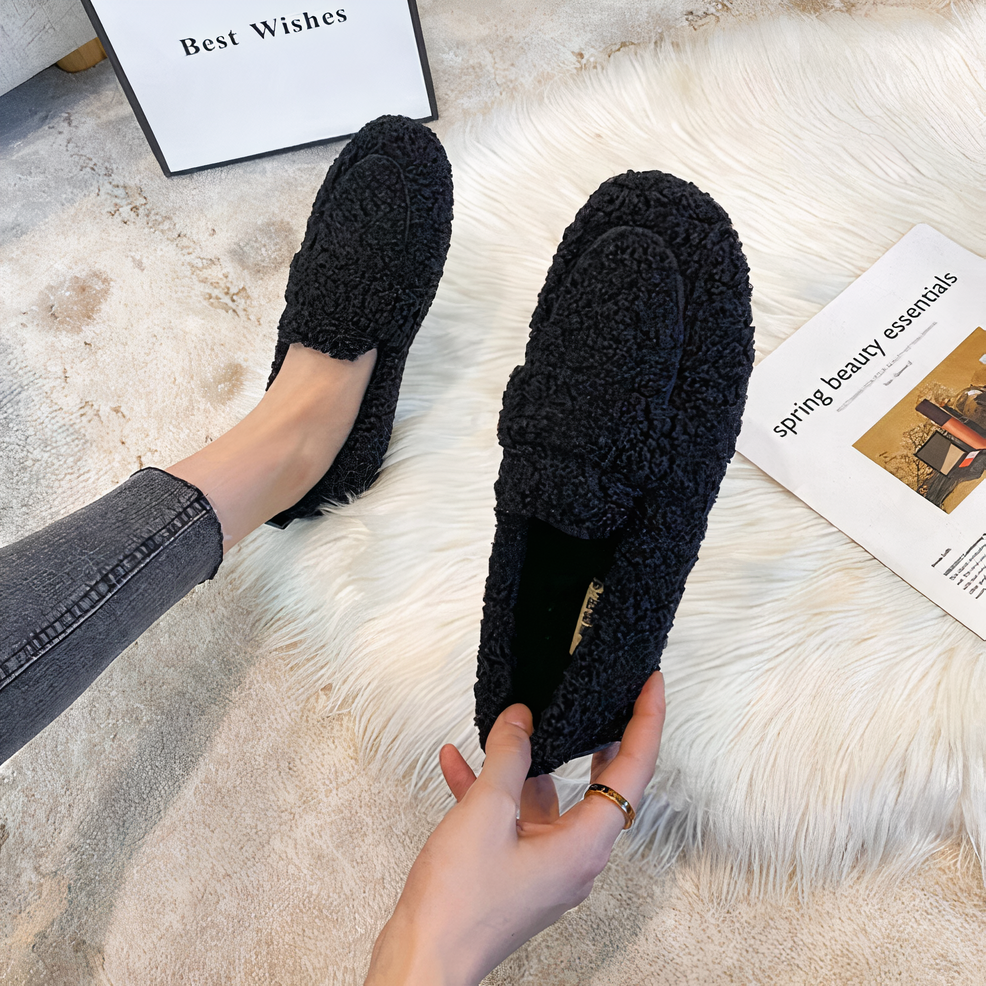 Elarova | Winter Plüsch Schuhe - Warme und Bequeme Hausschuhe für den Winter