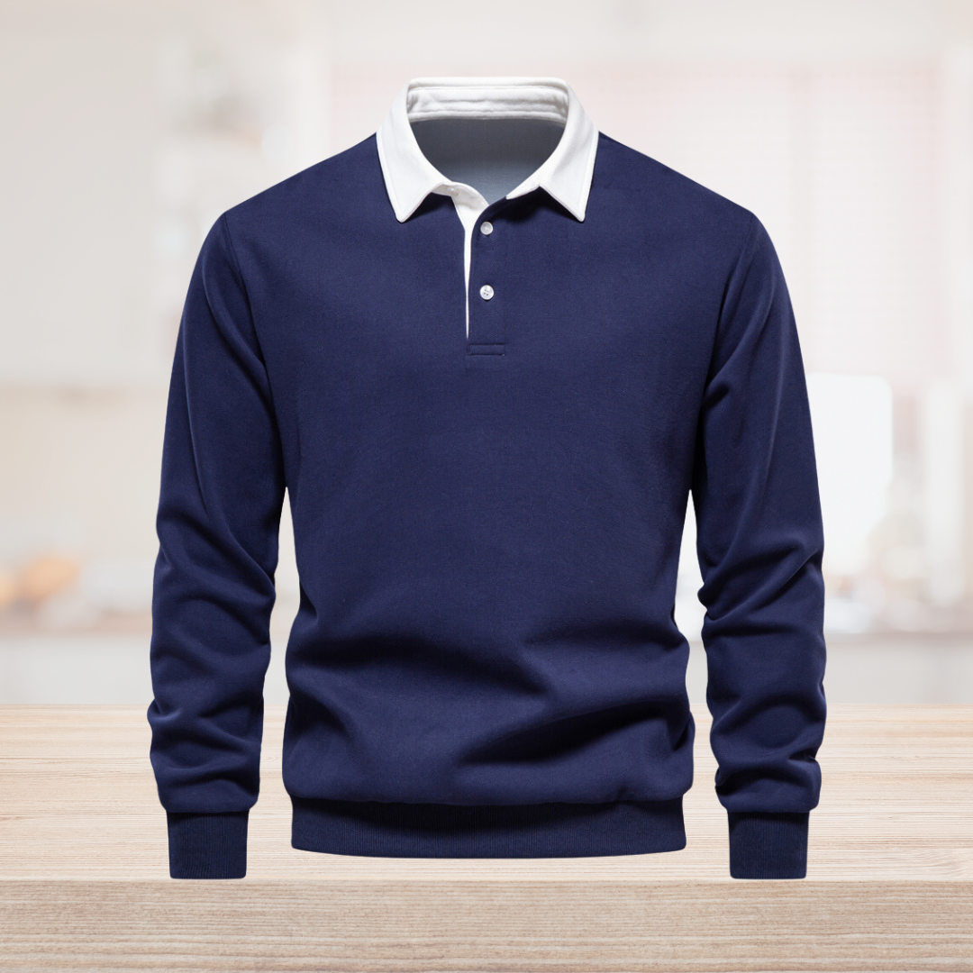 Elarova | Winter Polo Pullover