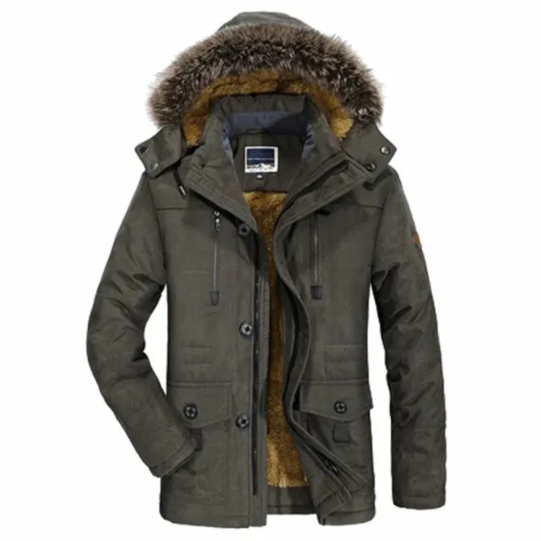 Elarova | Winterparka-Jacke für Herren