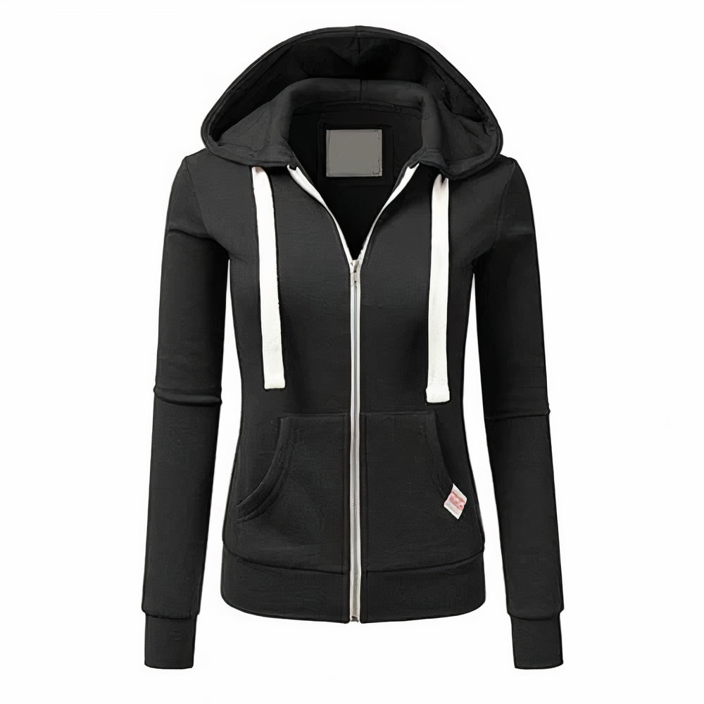 Elarova | Woll Hoodie Mit Reißverschluss Und Kapuze