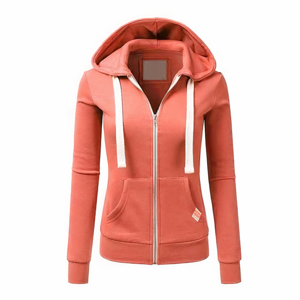 Elarova | Woll Hoodie Mit Reißverschluss Und Kapuze