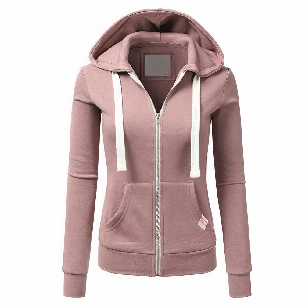 Elarova | Woll Hoodie Mit Reißverschluss Und Kapuze