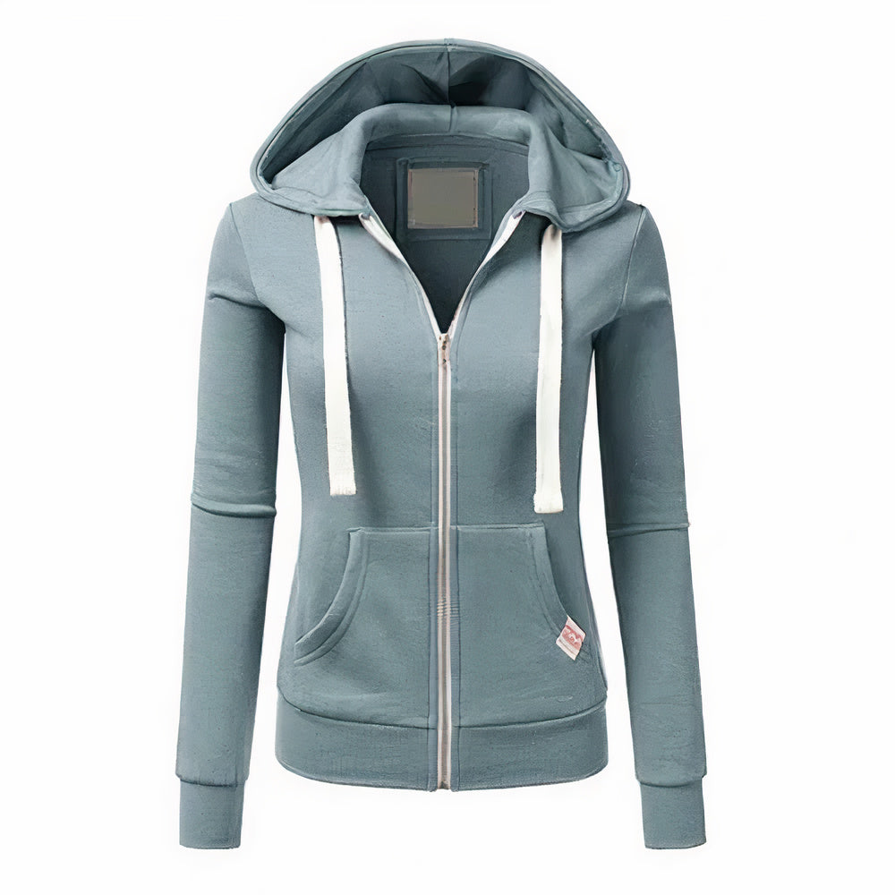 Elarova | Woll Hoodie Mit Reißverschluss Und Kapuze