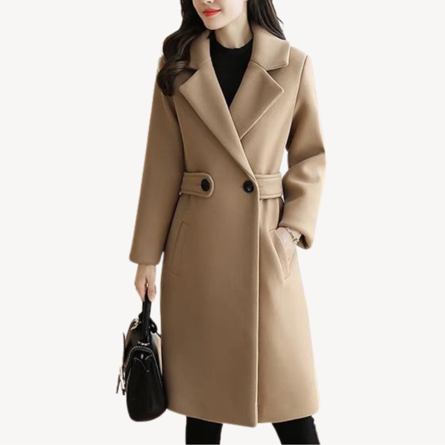 Elarova | Woll-Trenchcoat für Damen