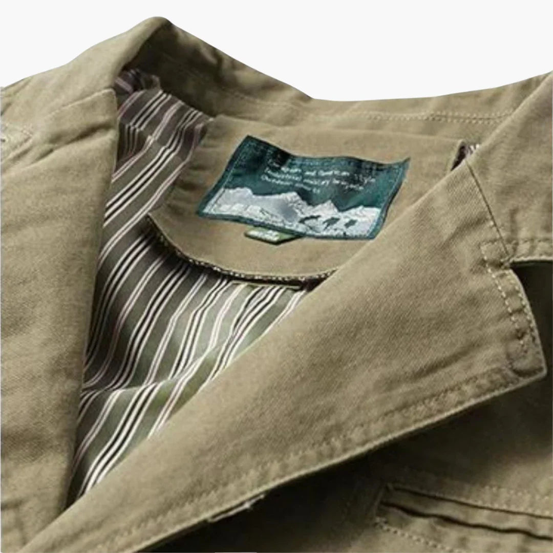 Elarova | Wollmischung Herbstmantel für Herren