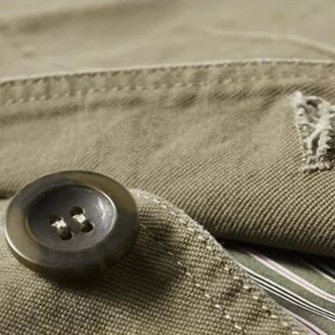 Elarova | Wollmischung Herbstmantel für Herren