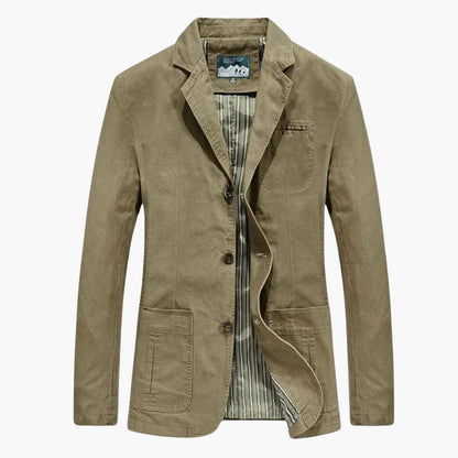 Elarova | Wollmischung Herbstmantel für Herren