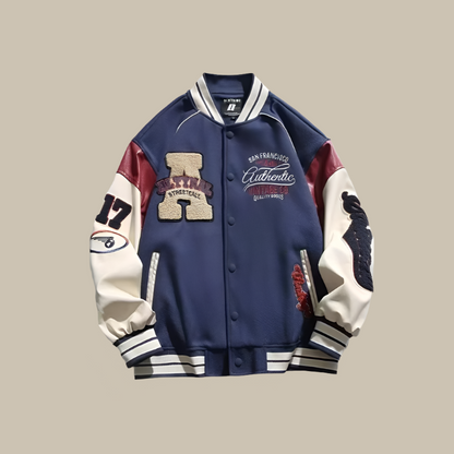 Elarova | Yanks Vintage Bomberjacke, Übergrößen Herrenmodell