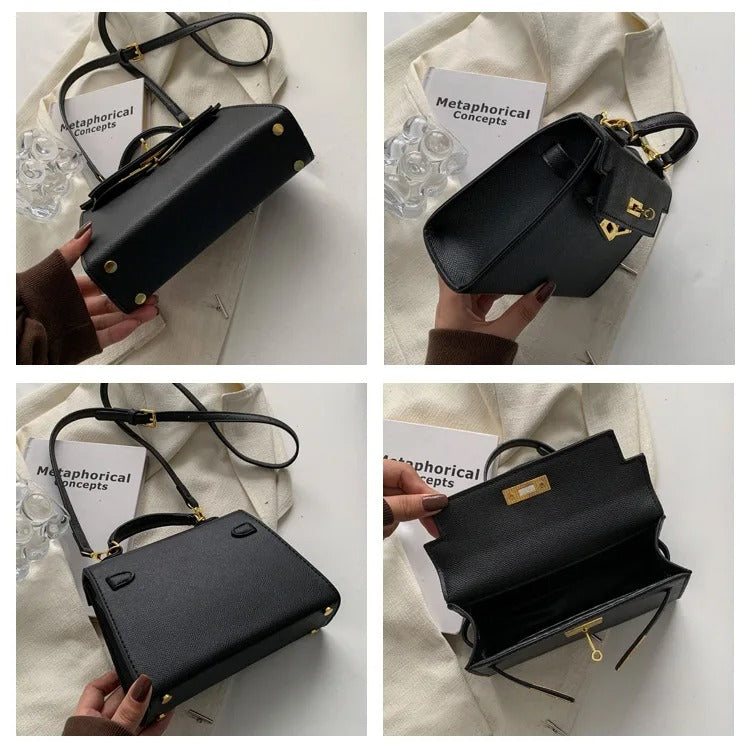 Elarova | Zeitlose Und Klassische Handtasche Mit Riemen