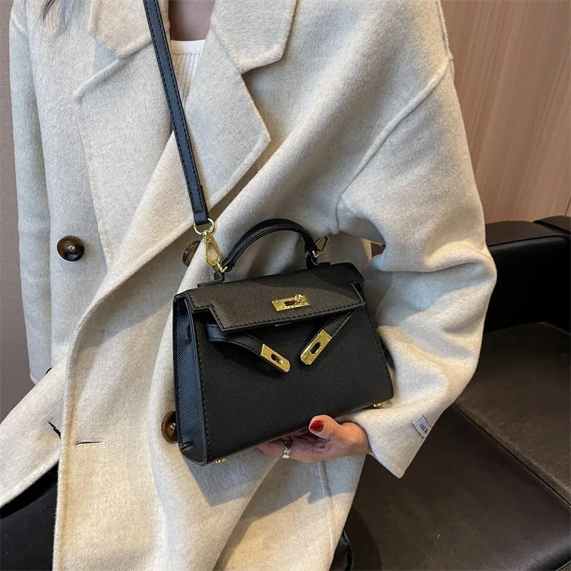 Elarova | Zeitlose Und Klassische Handtasche Mit Riemen