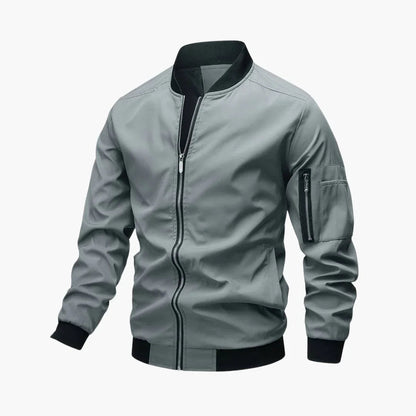 Elarova | Zip Bomberjacke mit Taschen für Herren