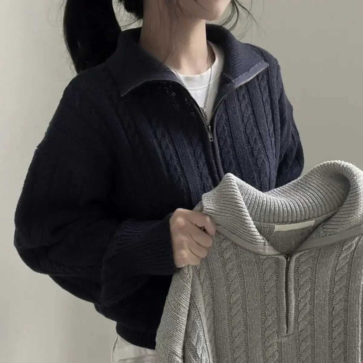 Elarova | Zip Pullover