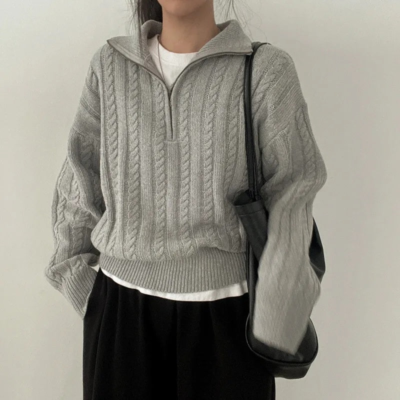 Elarova | Zip Pullover