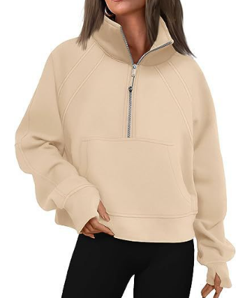 Elarova | Zip Pullover
