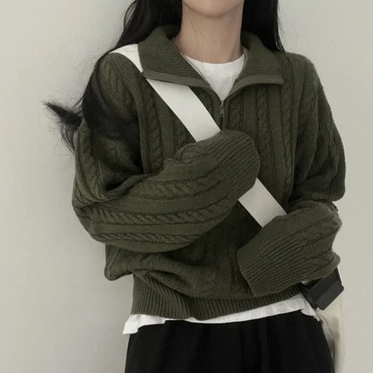 Elarova | Zip Pullover