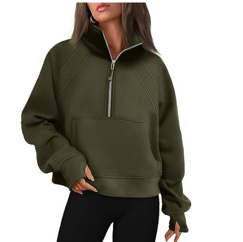 Elarova | Zip Pullover