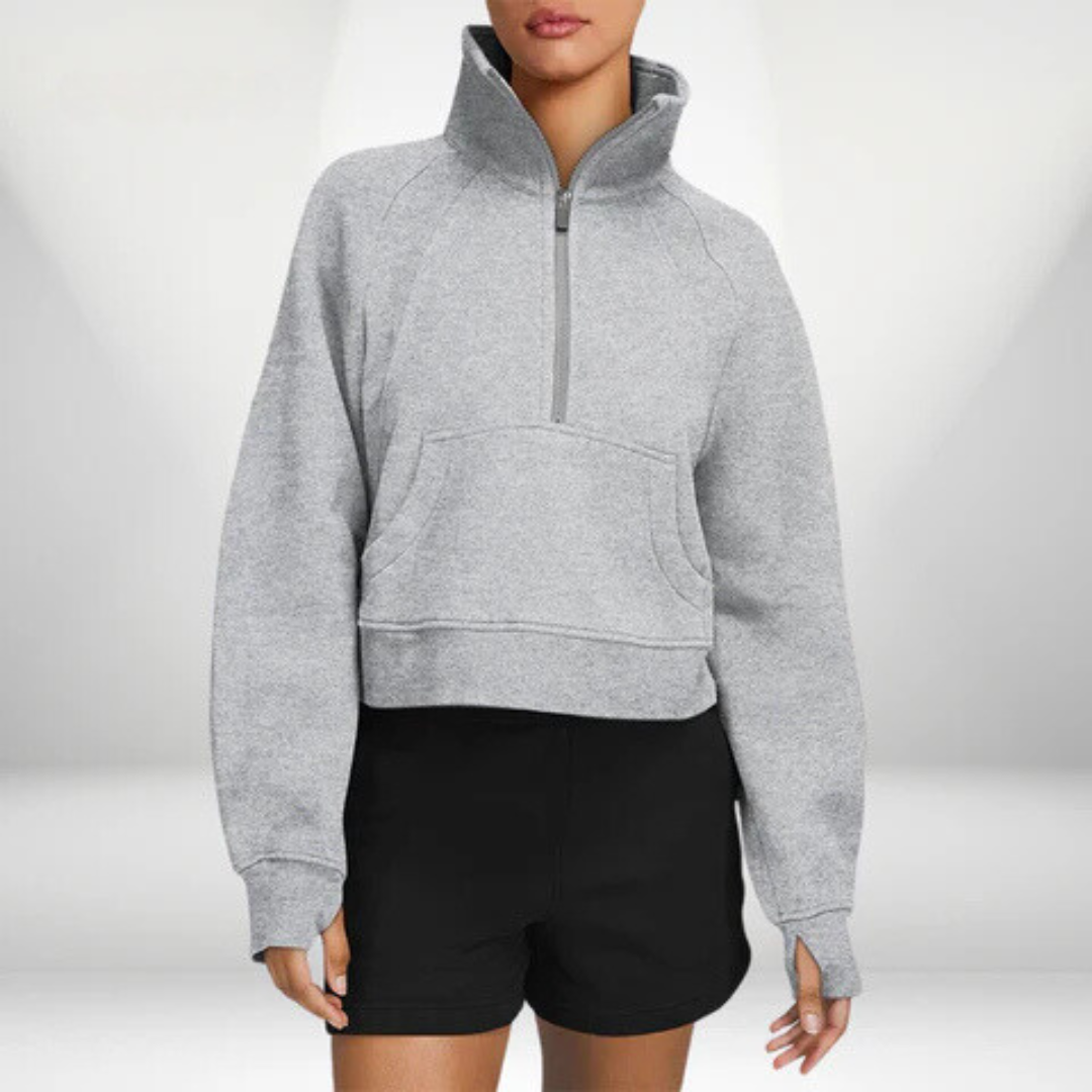 Elarova | Zip Pullover