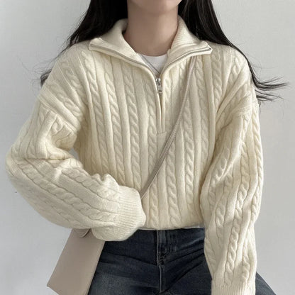 Elarova | Zip Pullover