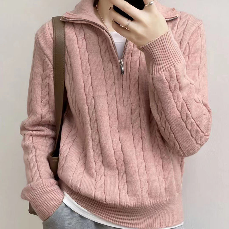 Elarova | Zip Pullover