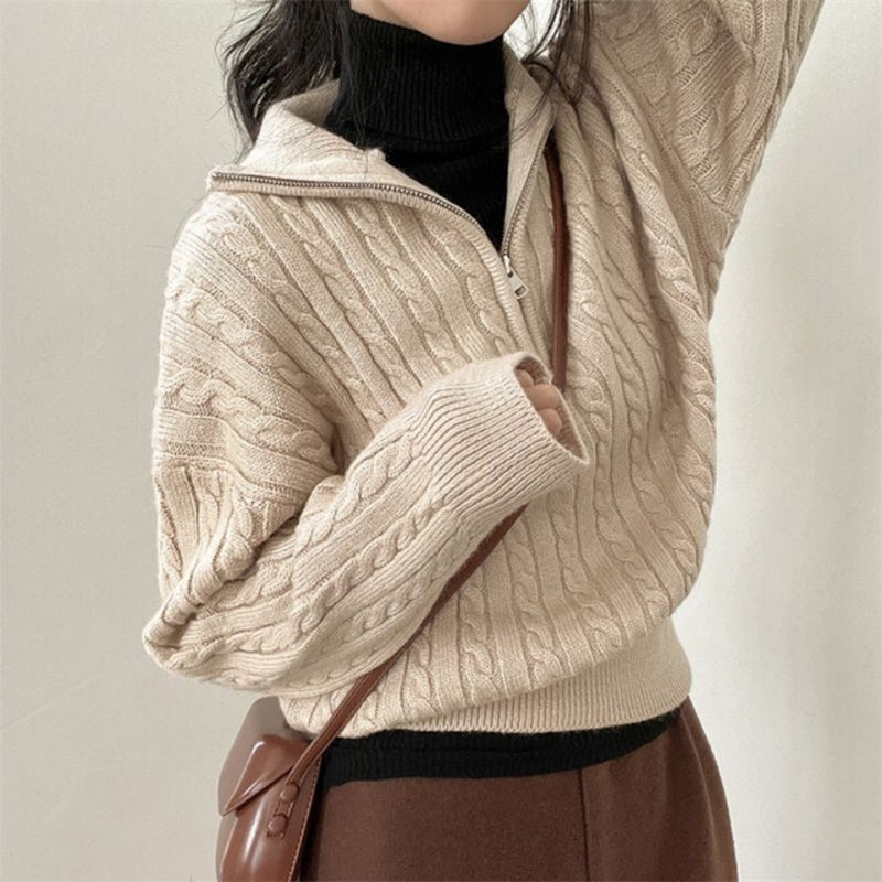 Elarova | Zip Pullover