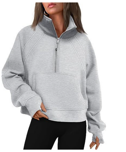Elarova | Zip Pullover