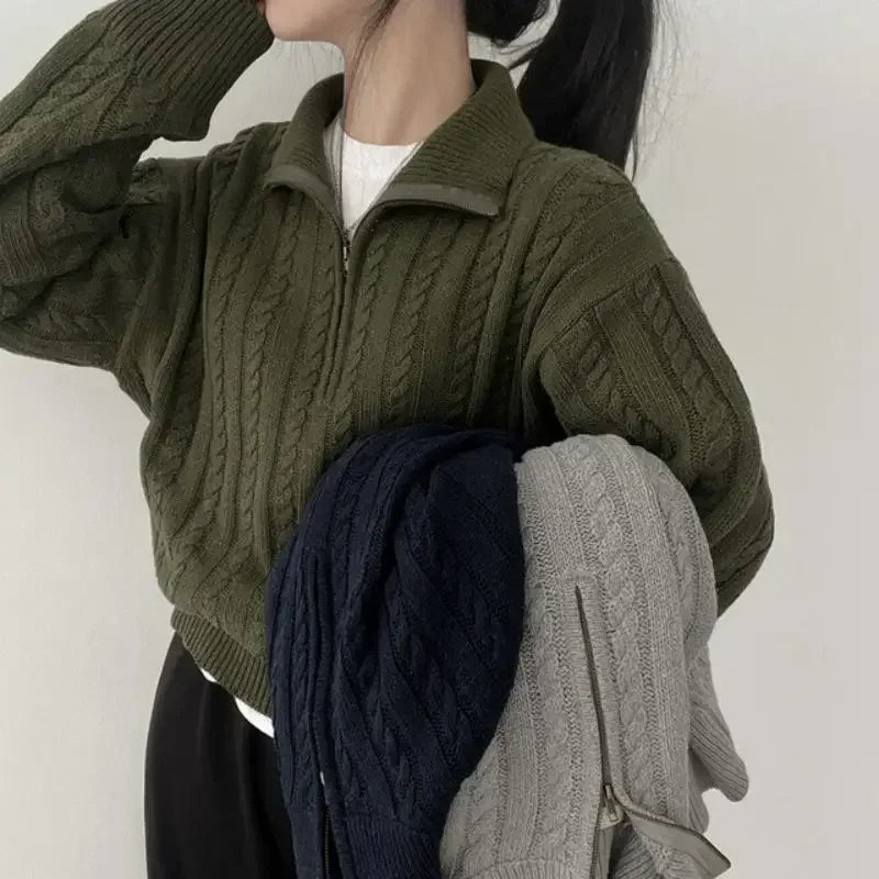 Elarova | Zip Pullover