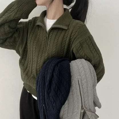 Elarova | Zip Pullover