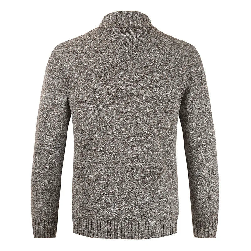 Elarova | Zweireihige Strickjacke für Herren