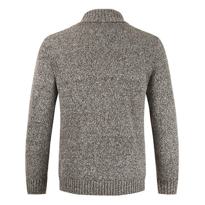 Elarova | Zweireihige Strickjacke für Herren