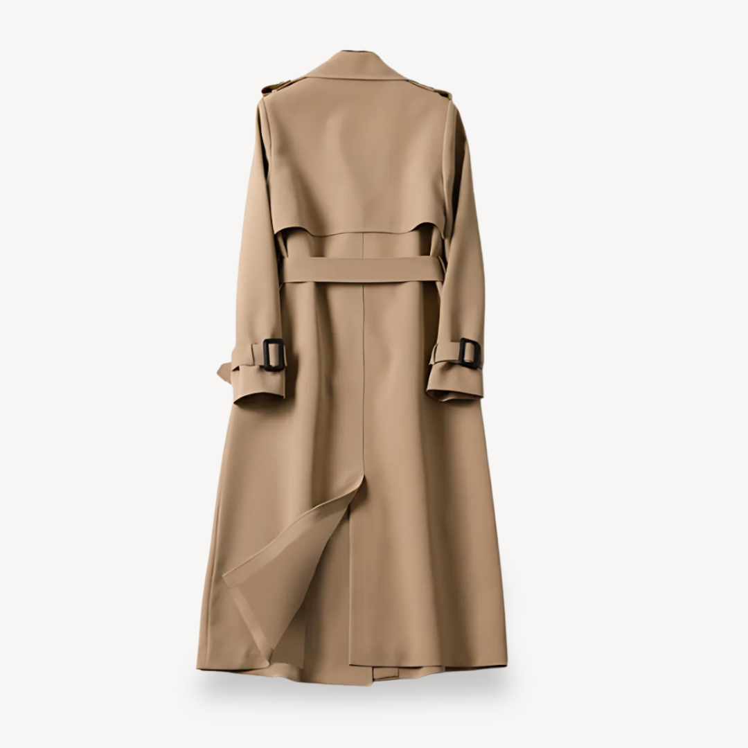 Elarova | Zweireihiger Trenchcoat für Damen