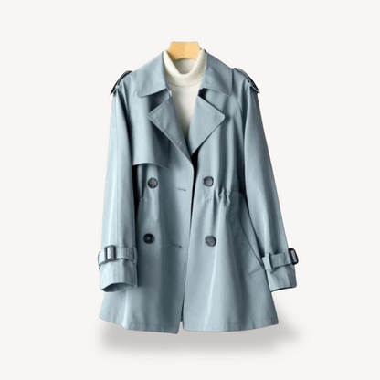 Elarova | Zweireihiger Trenchcoat für Damen