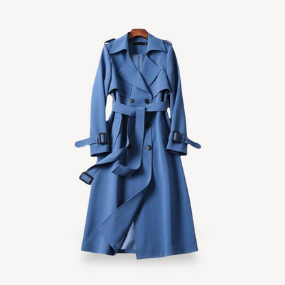 Elarova | Zweireihiger Trenchcoat für Damen