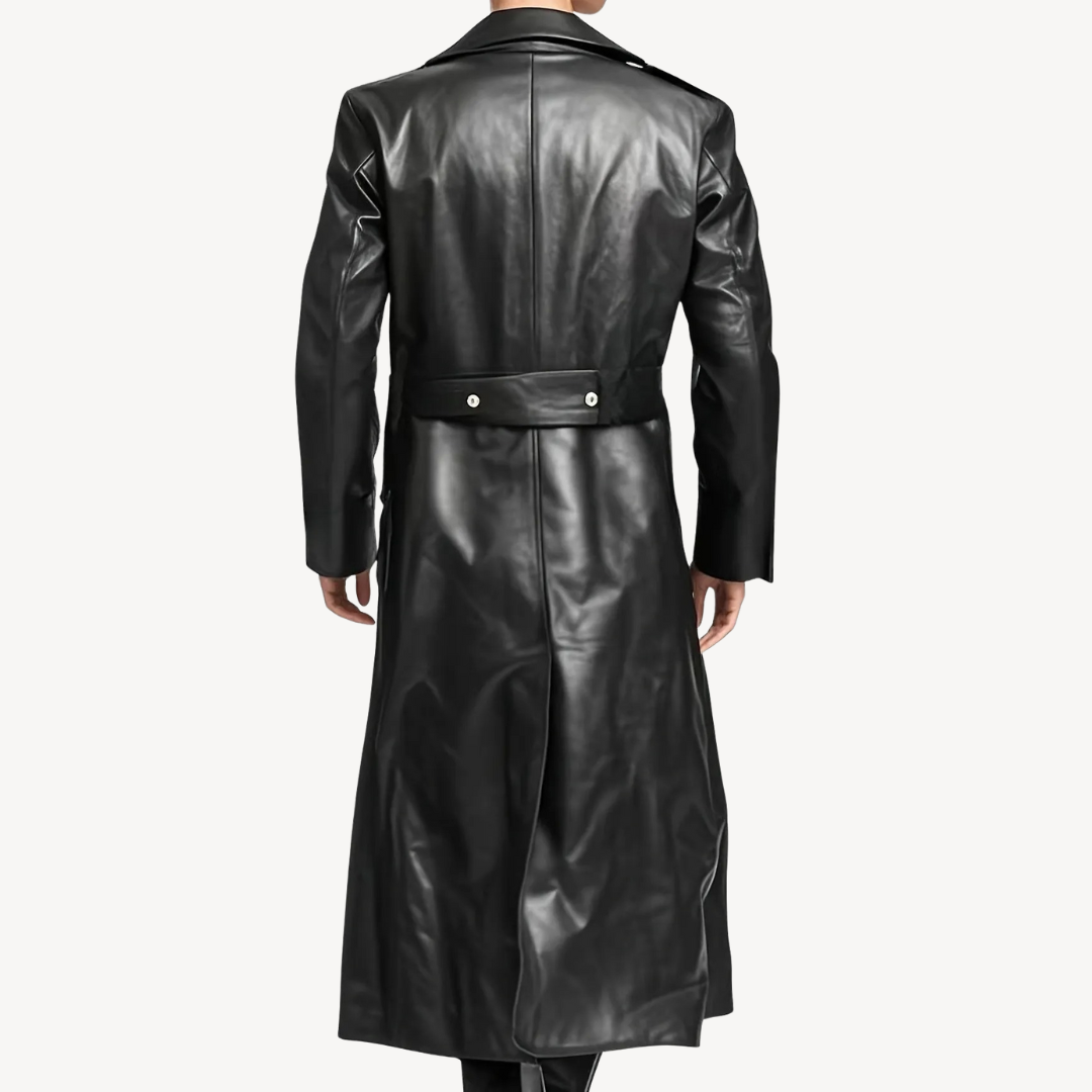 Elarova | Zweireihiger Trenchcoat für Herren