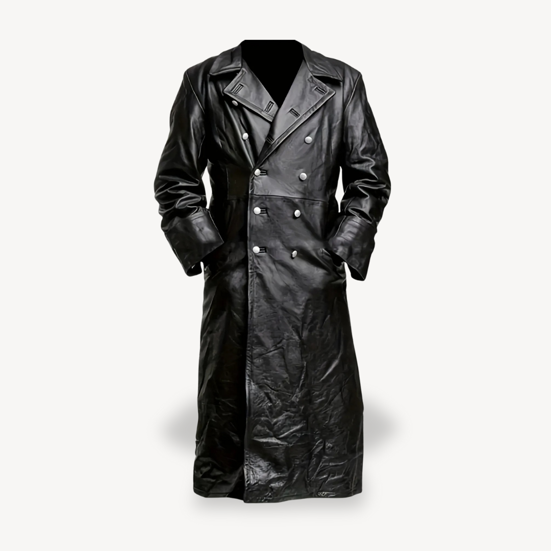 Elarova | Zweireihiger Trenchcoat für Herren