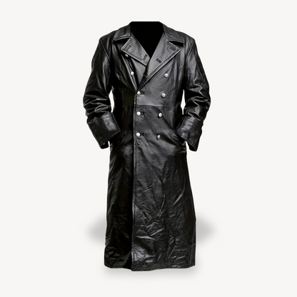 Elarova | Zweireihiger Trenchcoat für Herren