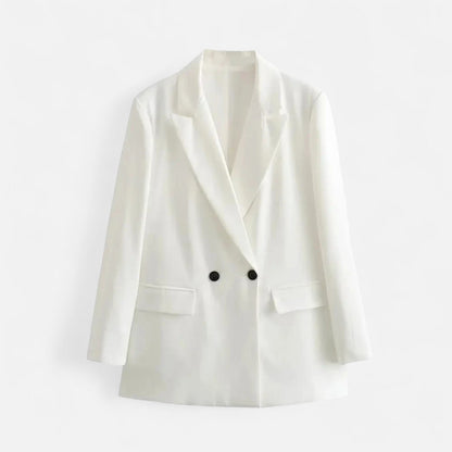 Elarova | Zweireihiger Vintage-Blazer für Damen