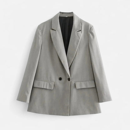 Elarova | Zweireihiger Vintage-Blazer für Damen