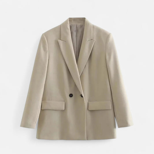 Elarova | Zweireihiger Vintage-Blazer für Damen