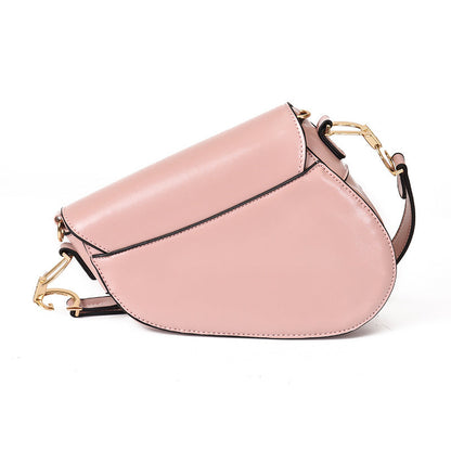 Elarova | elegante Damen Umhängetasche exklusive PU lederne Satteltasche