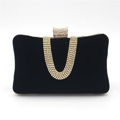 Elarova | förmige DiamantWildlederTasche